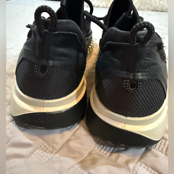 Ecco Men’s Sneakers Zipflex Mens Shoes Moonless Black Size 47 Or 13-13.5 - Picture 5 of 13